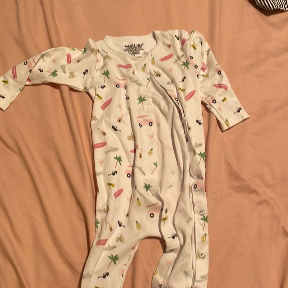 Sammy + Nat soft Pima cotton snap up pajamas size 24 months